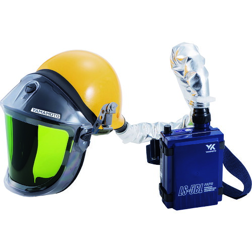 山本光学　ＹＡＭＡＭＯＴＯ　電動ファン付き呼吸用保護具　【品番：LS-360;W2SAM】