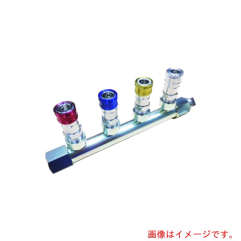 ヤマト応用科学 ＰＡＬつづき物 エアーヘッダーカップリングソケット 【品番：6PAL4-20-4】