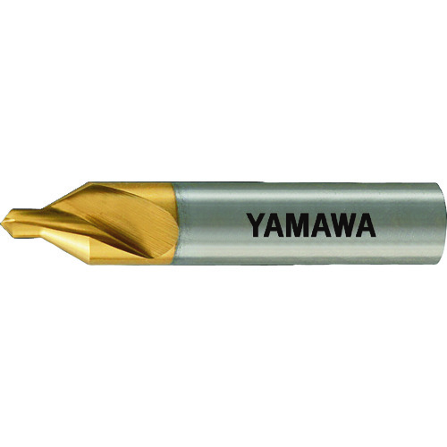 【電子メイル便相応う】弥満和製造所 ヤマワ 上塗り強捩じり溝Ａ形６０° 片刃真っただ中穴せん孔機 ＡＵＣＥＳ ６Ｘ６０°Ｘ１６ 【品番：AUCES-6X60X16】