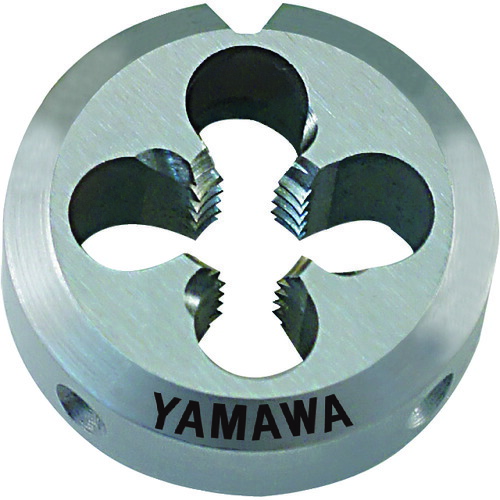 【電子メイル便相応う】弥満和製造所 ヤマワ ポイントソリッドダイス ＤＰＯ Ｓ４ Ｍ５Ｘ０．８ ３８径 【品番：DPO-S4-M5X0.8-38】