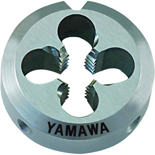 【電子メイル便相応う】弥満和製造所 ヤマワ ポイントソリッドダイス ＤＰＯ Ｓ５ Ｍ６Ｘ１ ２５径 【品番：DPO-S5-M6X1-25】