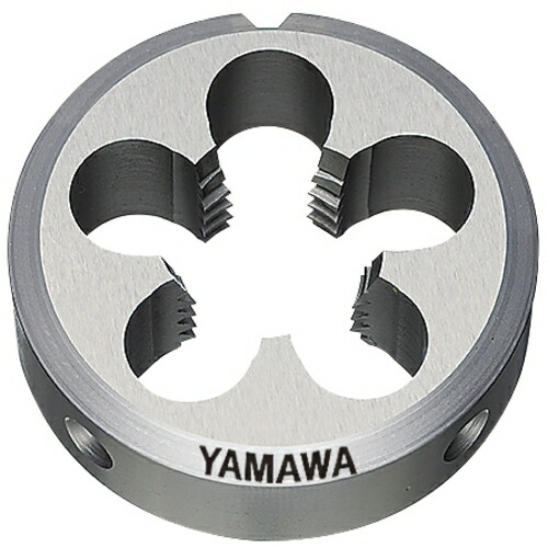 【メール便対応】弥満和製作所　ヤマワ　管用テーパねじ用ソリッドダイス　Ｄ　ＰＴ　３／４－１４　６３径　【品番：DPT-3/4】