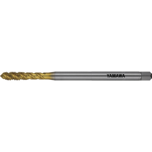 【メール便対応】弥満和製作所　ヤマワ　ロング高速用スパイラルタップ　ＬＳ－Ｆ－ＳＰ　Ｌ１００　Ｐ２　Ｍ３Ｘ０．５　【品番：LS-F-SP-F-P2-100-M3X0.5】