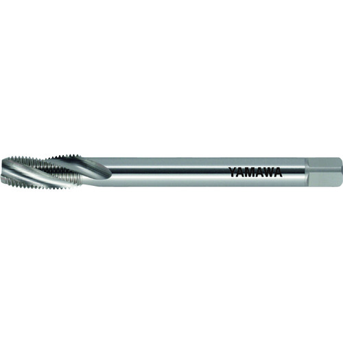 弥満和製作所　ヤマワ　ロングシャンク管用テーパねじ用スパイラルタップ長ねじ形　ＬＳ－ＳＰ－ＰＴ　Ｌ１５０　１／２－１４　【品番：LS-SP-PT-150-1/2-14】