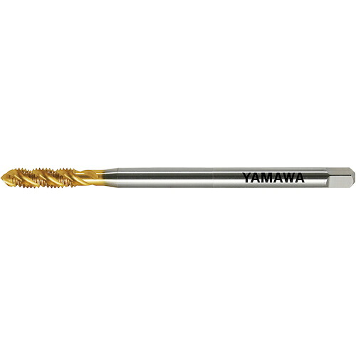 【電子メイル便相応う】弥満和製造所 ヤマワ ロングコーティングスパイラルタップ ＬＳ－ＳＰ Ｖ Ｌ１５０ Ｐ２ Ｍ６Ｘ１ 【品番：LS-SP-V-F-P2-150-M6X1】