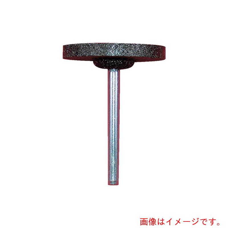 柳瀬（YANASE）　レジノイド軸付砥石　Ａ（黒）　円筒薄　５０ｘ６ｘ６　【50個】　【品番：BA506-H1】