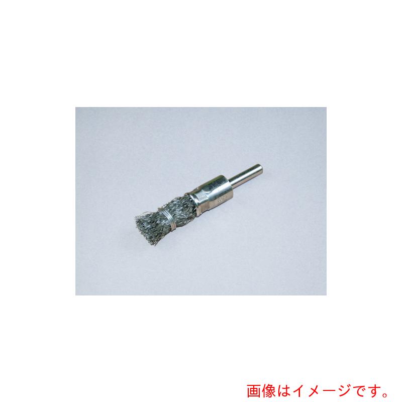 柳瀬（YANASE）　軸付エンドブラシ　鋼線　３０ｘ３５ｘ６ｘ２５　【10個】　【品番：BKE-30】