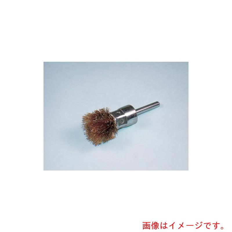柳瀬（YANASE）　軸付アザミ型ブラシ　鋼線メッキ　５０ｘ３０ｘ６ｘ５０　【10個】　【品番：BKMA-50】