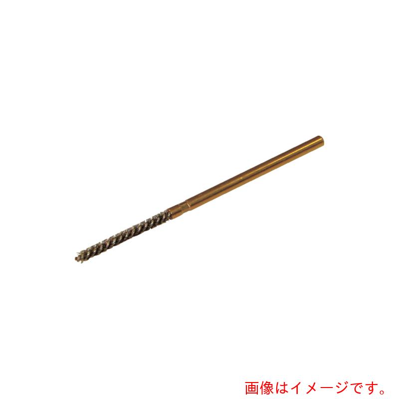 柳瀬(YANASE) ミニ軸付ネジリブラシ ステンレス 2.5x25x3x45 【10個】 【品番:BMNS-0253】|住設プロ 店