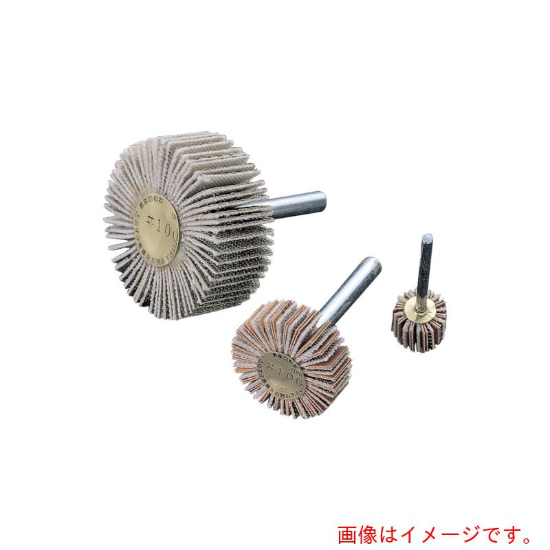 柳瀬（YANASE）　ダイヤ軸付フラップホイール　ＭＩＸタイプ　５０ｘ２０ｘ６　＃１８０　【品番：DF5020M9】