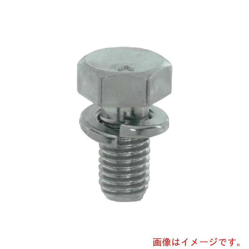 八幡ねじ（YAHATA）　座金組込トリーマボルト　Ｐ－２　三価クロメート　Ｍ１２×３５　（１００本入）　【品番：4580141796186】