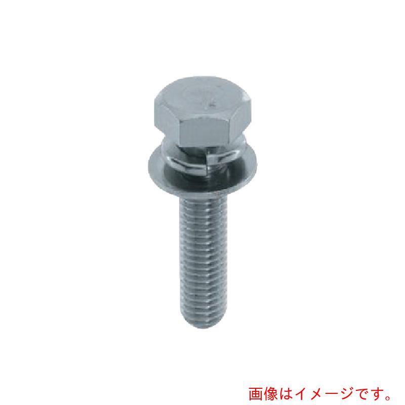 八幡ねじ（YAHATA）　座金組込トリーマボルト　Ｐ－３　三価クロメート　Ｍ１０×４０　（１００本入）　【品番：4580141796698】