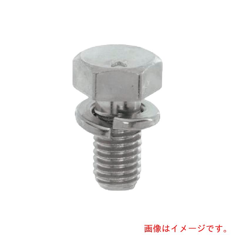 八幡ねじ（YAHATA）　座金組込トリーマボルト　Ｐ－２　ステンレス　Ｍ１０×４０　（５０本入）　【品番：4580141797176】