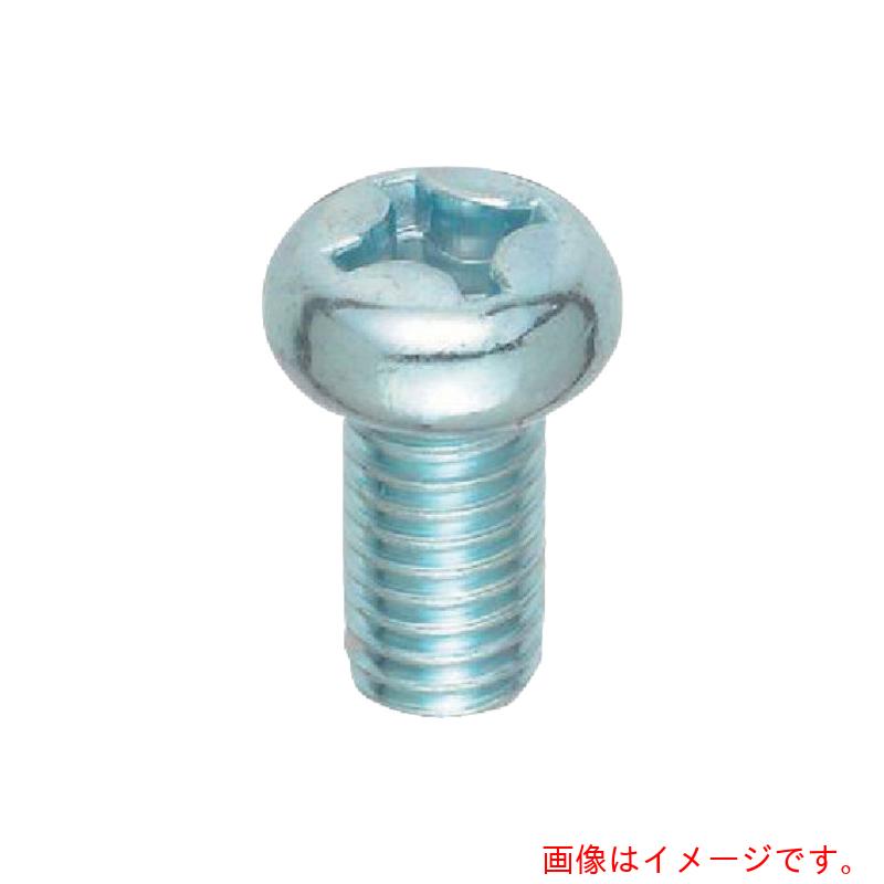 八幡ねじ（YAHATA）　十字穴付ナベ小ねじ全ねじ　ユニクロ　Ｍ４Ｘ１８　（１８００本入）　【品番：4580172731576】