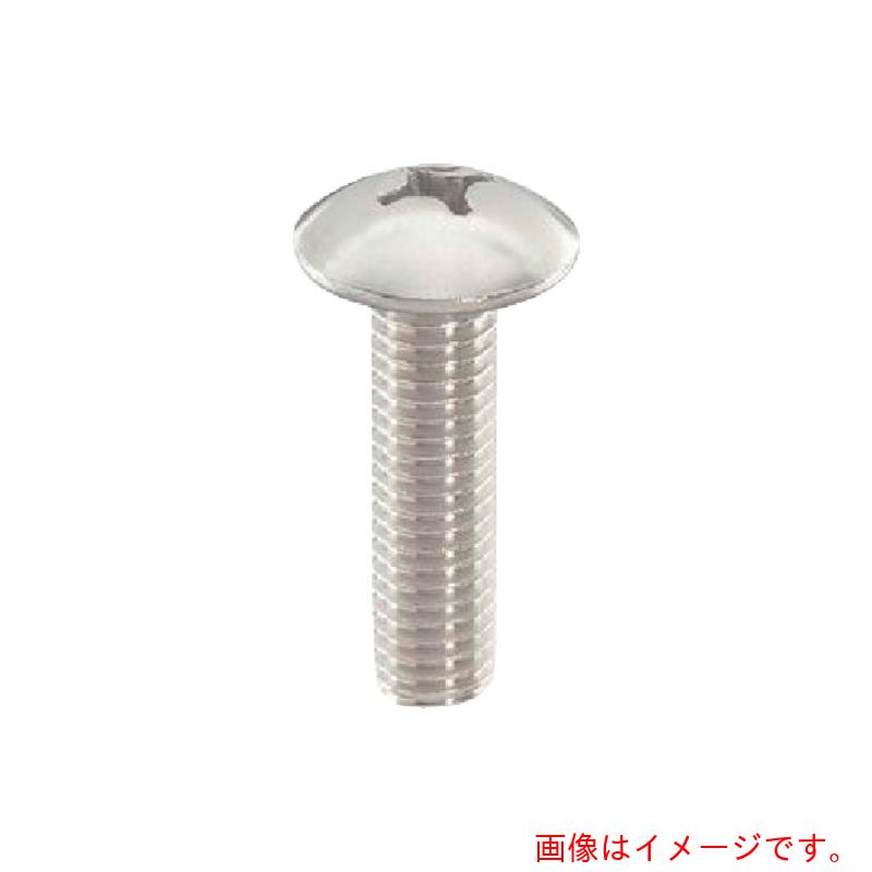 八幡ねじ（YAHATA）　十字穴付トラス小ねじ全ねじ　ステンレス　Ｍ６Ｘ１８　（５００本入）　【品番：4580172744040】
