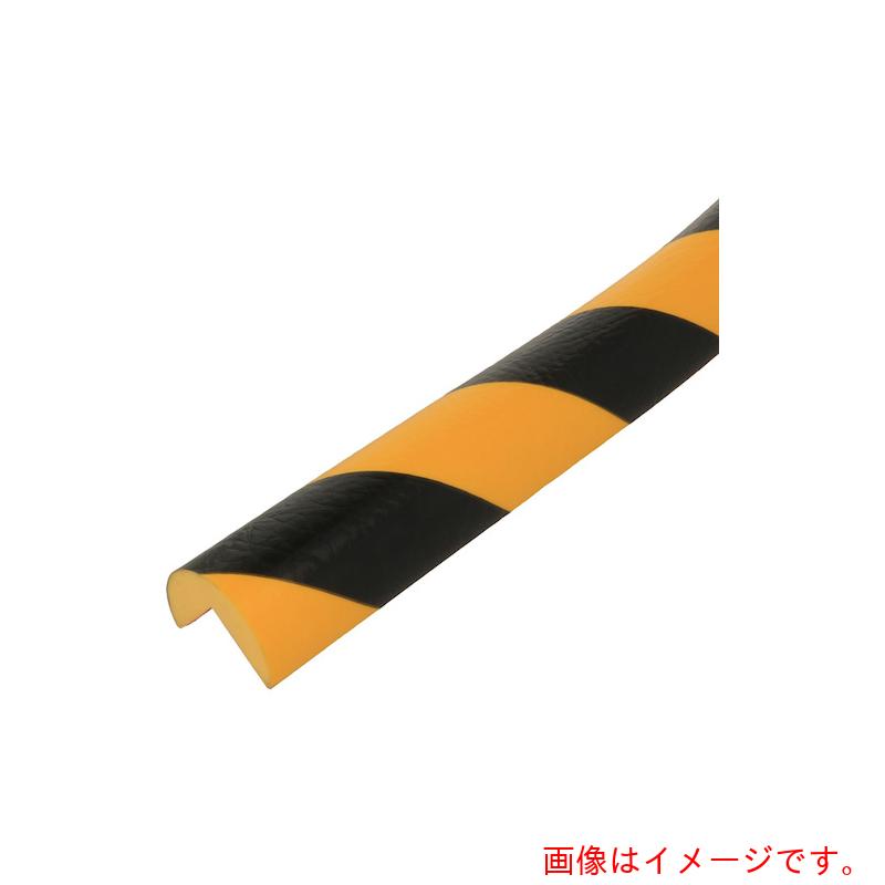 八幡ねじ（YAHATA）　バンパープロ　ＢＰ１　コーナー丸テープ付　２５×１Ｍ　黄／黒　【品番：4979874193735】