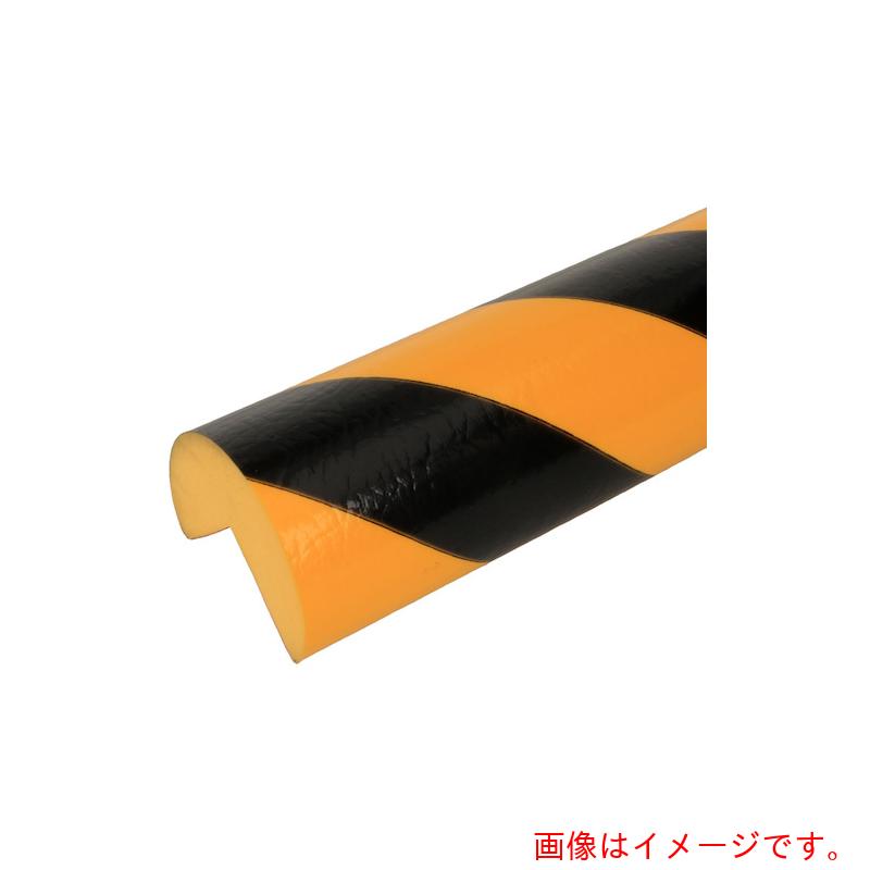 八幡ねじ（YAHATA）　バンパープロ　ＢＰ１９　コーナー丸テープ付　５０×１Ｍ　黄／黒　【品番：4979874193766】