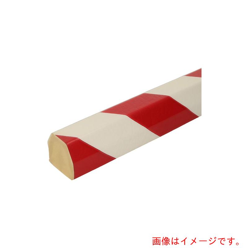 八幡ねじ（YAHATA）　バンパープロ　ＢＰ３５Ｒ　フラット　テープ付　３６×４０×１Ｍ　赤／白　【品番：4979874194169】