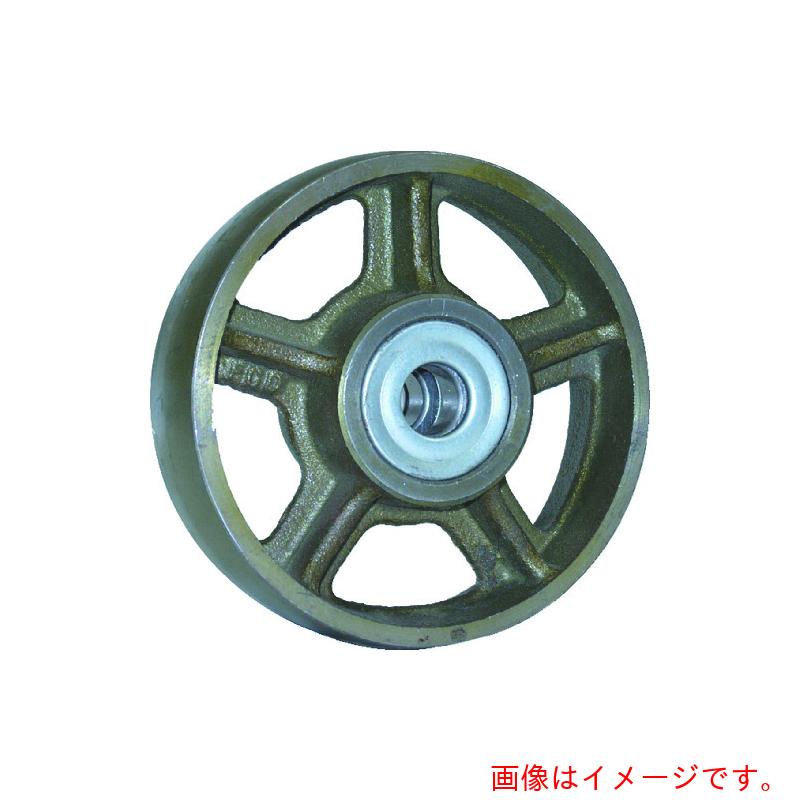 ヨドノ 鋳込み拷問台ベアリング入 ２３０φ 【品番：CB230】