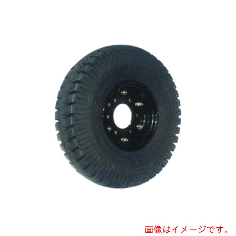 ヨドノ 重量用空気入タイヤ_タイヤ・チューブ・ホイルのみ(ハブ無) 許容荷重764daN 【品番:ID5.00-9T-T-W】|住設プロ 店