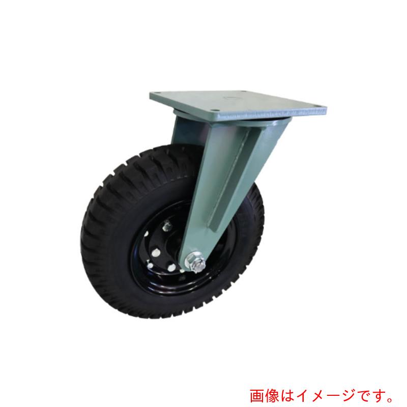 ヨドノ　重荷重用空気入タイヤ自在車付　許容荷重２６０ｄａＮ　【品番：IDTJ3.50-5】