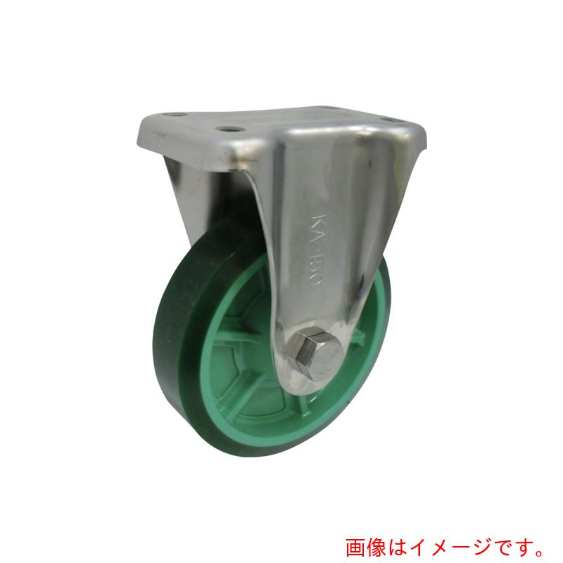 ヨドノ 脂製ウレタン天然ゴム拷問台ステンレス鋼製くっ付ける車付 ベアリング無 １３０ 【品番：PNUAKA130】