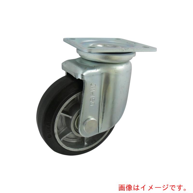 ヨドノ　重荷重用ポリブタジェンゴム車輪自在車付　【品番：RGJM150】