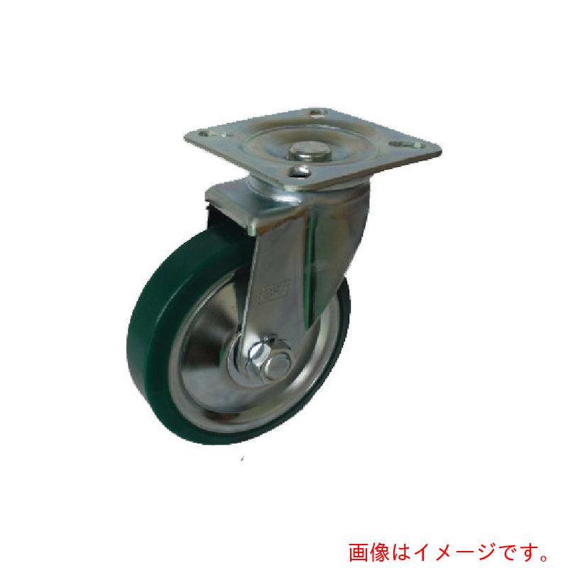 ヨドノ 押しつける製自在金具付ウレタン車 ２００φ 【品番：UWJ200】