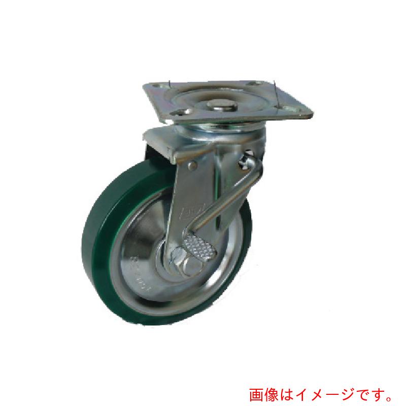 ヨドノ 押しつける製自在金具打ちきり付ウレタン車 ２００φ 【品番：UWJB200】