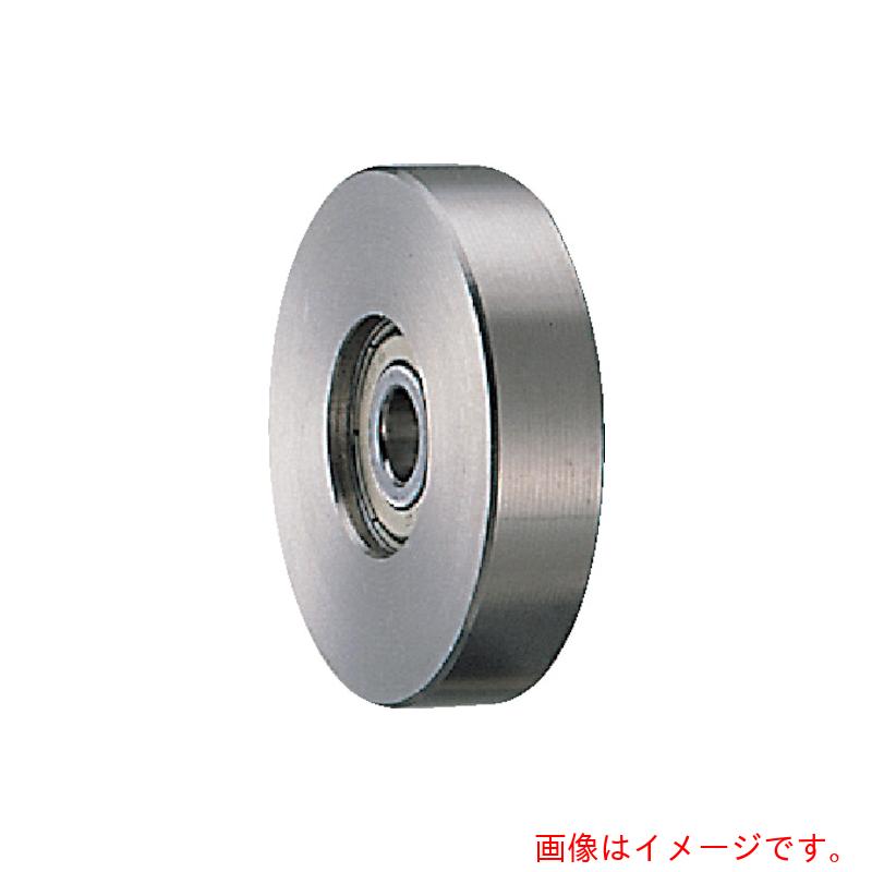 【別途送料あり】ヨコヅナ　ベアリング入　ステンレス底車　車のみ　７５ｍｍ　平　【品番：1107】