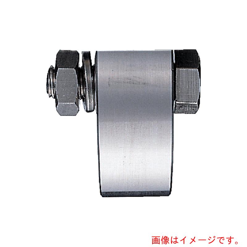 【別途送料あり】ヨコヅナ　４４０Ｃベアリング入ステンレス重量戸車　車のみ　１３０ｍｍ　平　【品番：JCP-1302】
