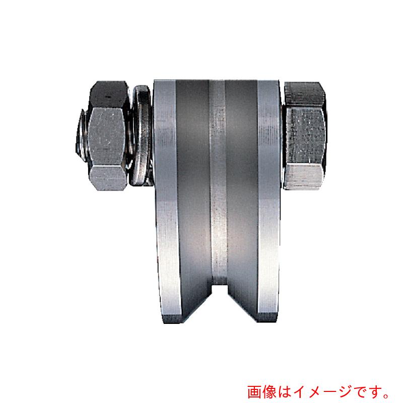 ヨコヅナ 440Cベアリング入ステンレス重量戸車 車のみ 130mm V 【品番:JCP-1305】|住設プロ 店