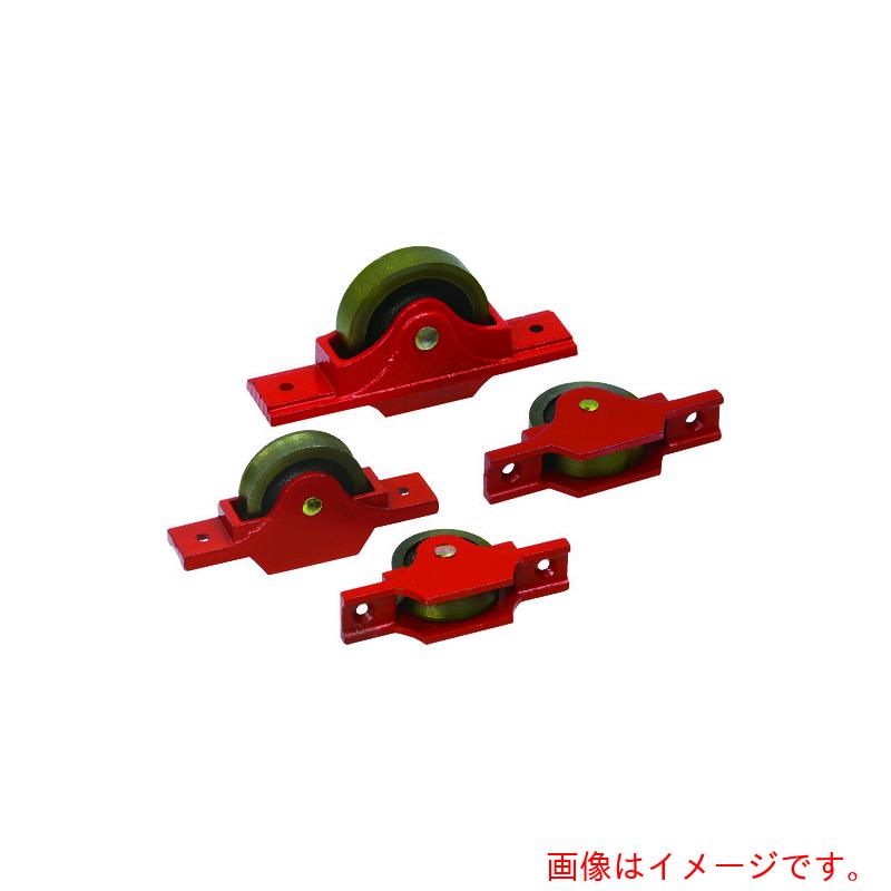 ヨコヅナ 鋳物枠ローラー戸車 ７５ｍｍ 袖 【品番：RJC-0753】