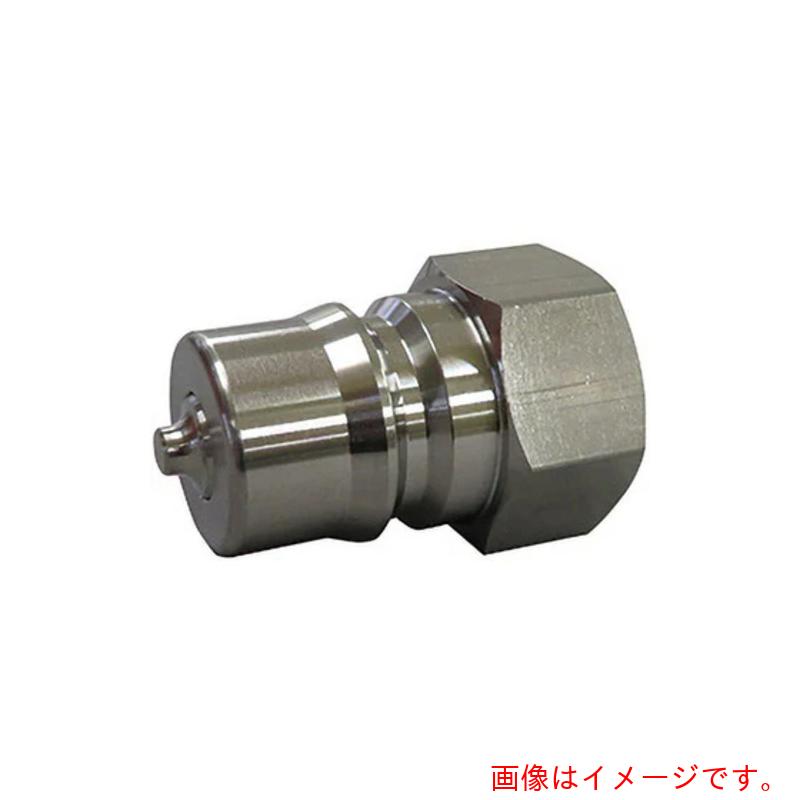 吉田工作所　ＮＫＣカップリング　ＫＳ型カップリングプラグ（ＳＵＳ３０４）　Ｒｃ１－１／４　メネジ　【品番：KS-10P-S】