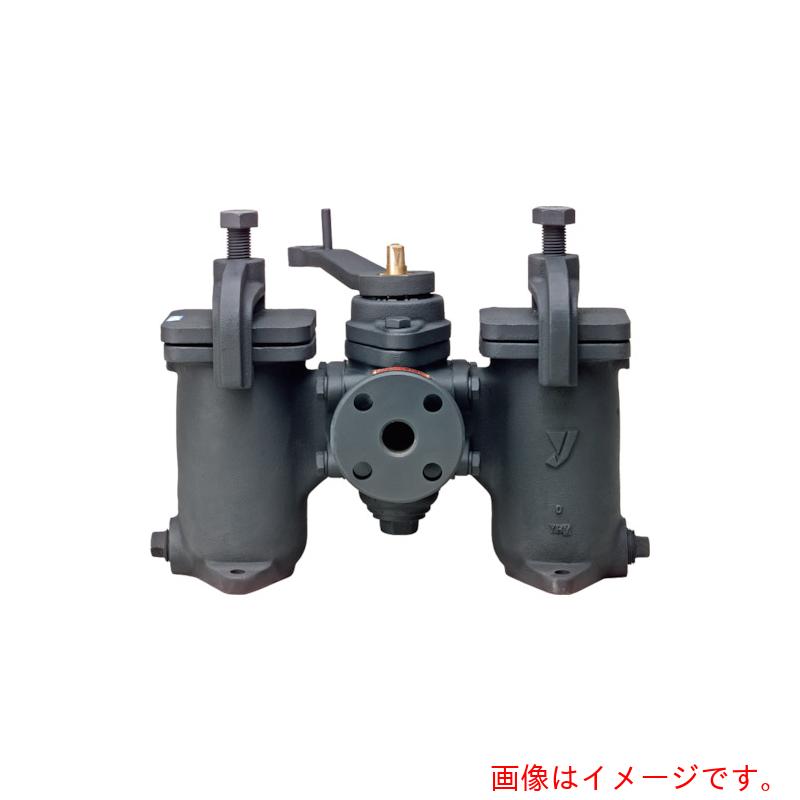 【別途送料あり】ヨシタケ（YOSHITAKE）　ワンタッチ式Ｗ形（複式）ストレーナ（６０メ）　６５Ａ　【品番：SW-10S-60M-65A】