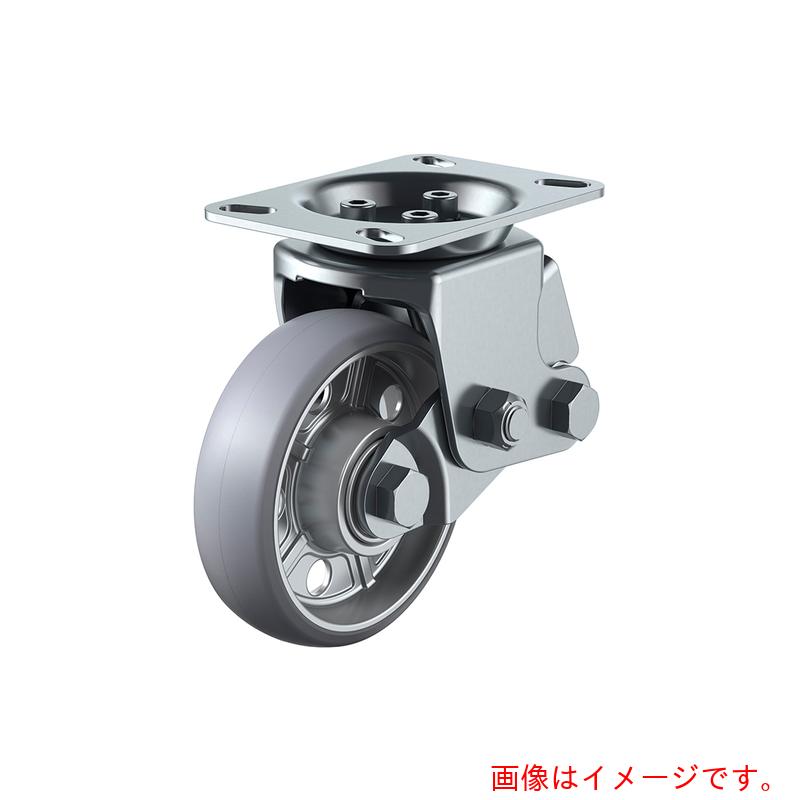 ユーエイ プレート式 固定 クッションキャスター アルティメットウレタン 車輪径150mm SKYタイプ SKY-2R型 取付寸法112×50(100×56) 【品番:SKY-2R150AUU-B-1】