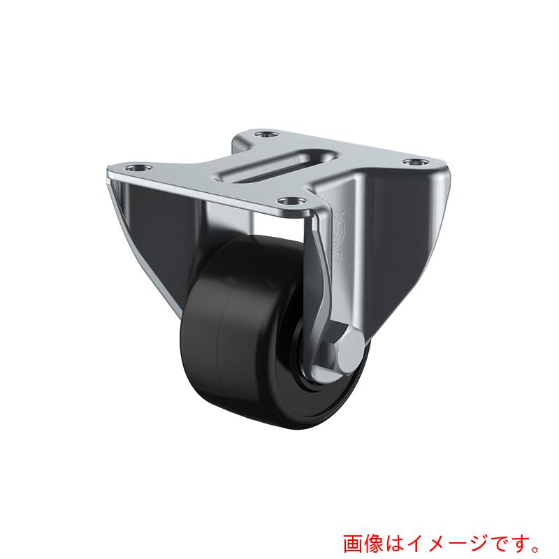 ユーエイ　プレート式　固定　低床キャスター　フェノール　車輪径６５ｍｍ　　Ｈタイプ　ＵＨＲ型　取付寸法７８×７８　【品番：UHR-65PB】