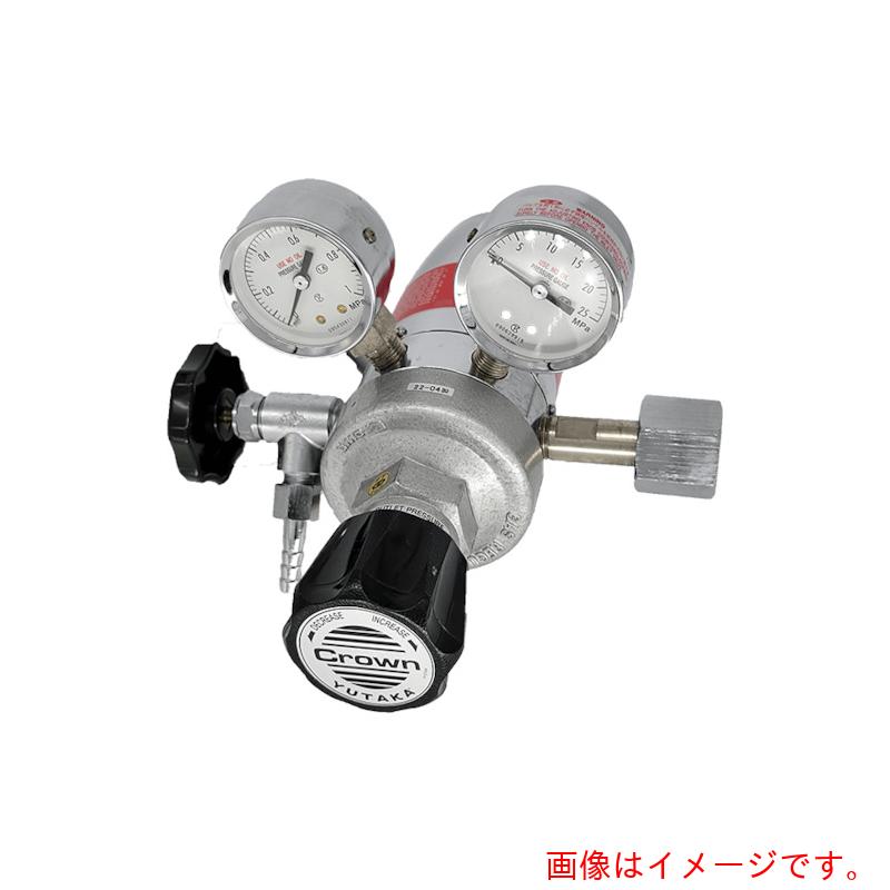 ユタカ（YUTAKA）　Ｃｒｏｗｎ　炭酸ガス用流量計付ヒーター内蔵圧力調整器　ＦＣＲ－５０Ｎ　流量計無しモデル　【品番：FCR-50N-OP 】