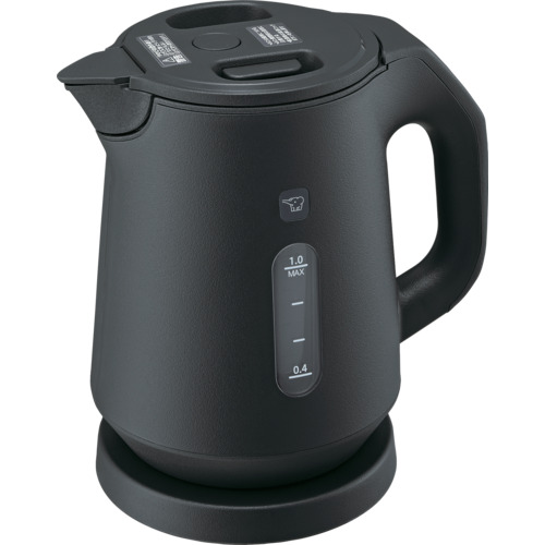 象印マホービン（ZOJIRUSHI） 電気ケトル １．０Ｌ スレートブラック 【品番：CK-KA10-BM】