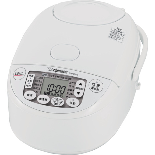 象印マホービン（ZOJIRUSHI） ＩＨ炊飯ジャー 白いこと 【品番：NW-VJ10-WA】 キッチン家電-家電-炊飯器