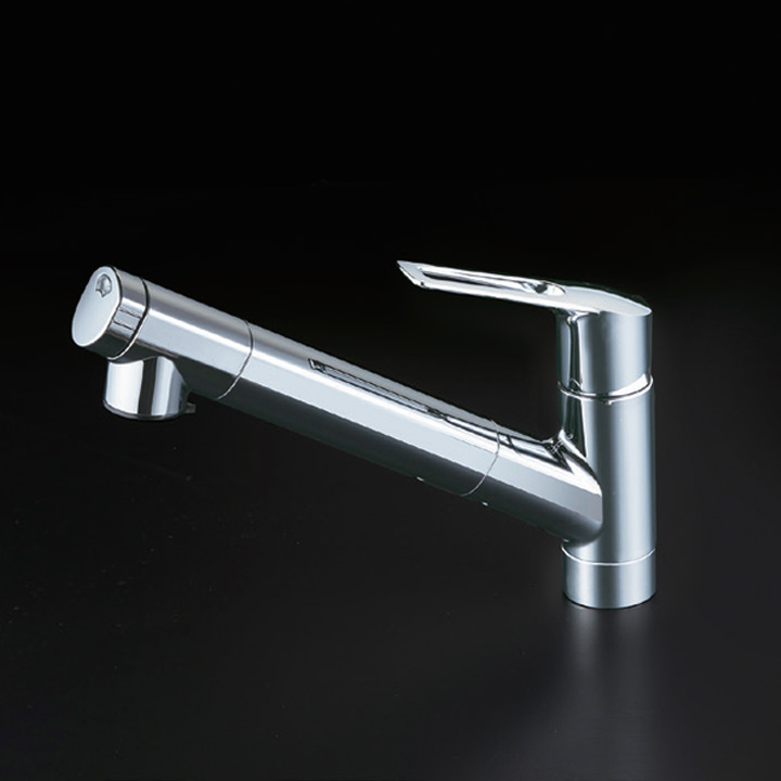 楽天市場】KVK 浄水器内蔵用シングルシャワー付混合栓 浄水