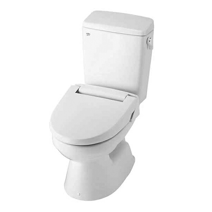 【BC-110STU+DT-5500WBL/BW1】リクシル 原則として洋風室内用便器(BLお墨付き品) 床水抜き (S落とし穴) 冷ややかさ地 ・流出遣りくち 室内用便器なし   LIXIL