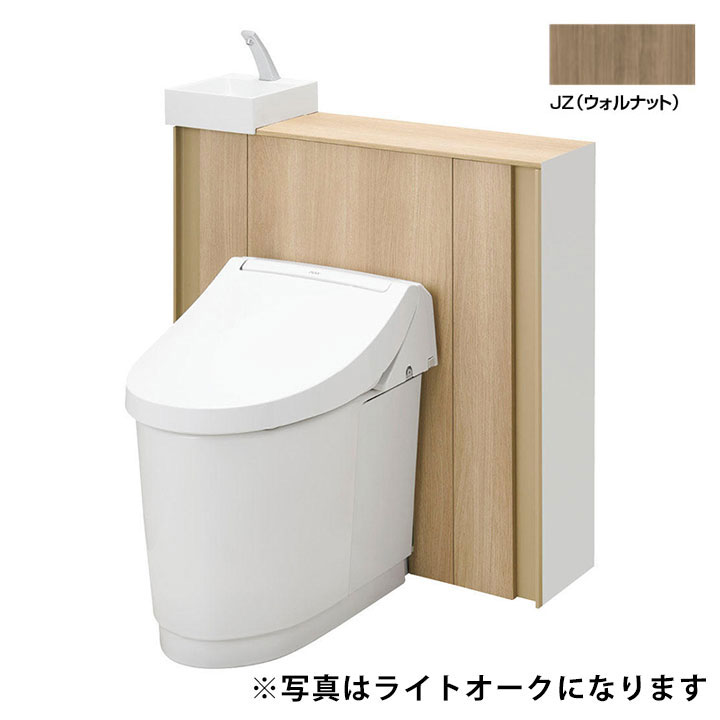 【YDS-H385H1N/JZW】LIXIL J相応う アクアセラミック床水抜き(S落とし穴) 冷ややかさ地・水抜遣りかた I型(室内用便器付) リトイレ：水抜き芯120・200～550粍 JZ(ウォルナット) 【リクシル】