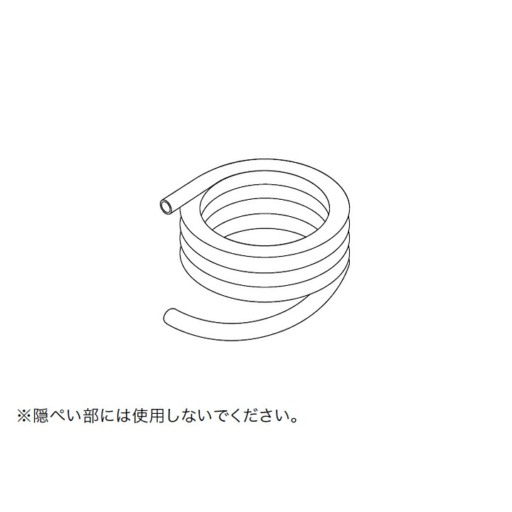 【7091206】【GT耐圧ホース20m】ノーリツ 部材 追いだき配管部材 循環アダプターJX用 他 GT耐圧ホース20m NORITZ｜住宅設備機器の小松屋