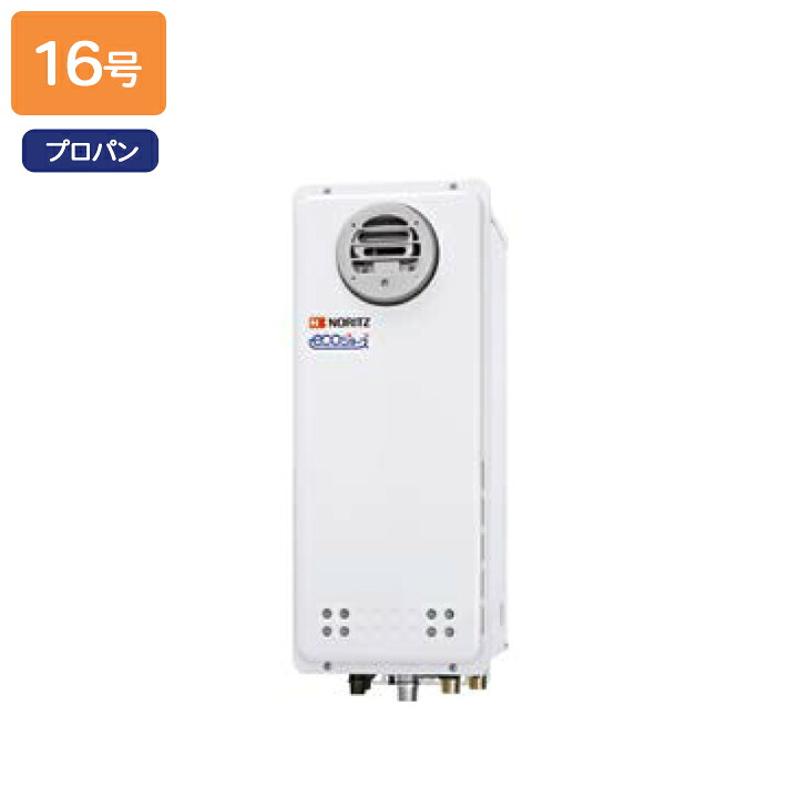 【GT-CP1663AWX-なおなお書き BL】ノーリツ 屁っ放りふろ給湯器 とり備える無償性形 室外壁掛形/なおなお書き判定基準とり備える形 プロパン R1/2(15A) NORITZ