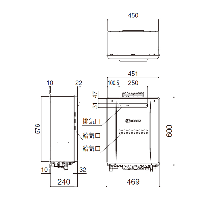 Bl プロパン Gth C59aw3h 熱源機給湯器bl Gth C59aw3h Gth Cシリーズlpg リモコン別売設置 フリー型ノーリツ リモコン別売noritz 住宅設備機器の小松屋ガス温水暖房付ふろ給湯器