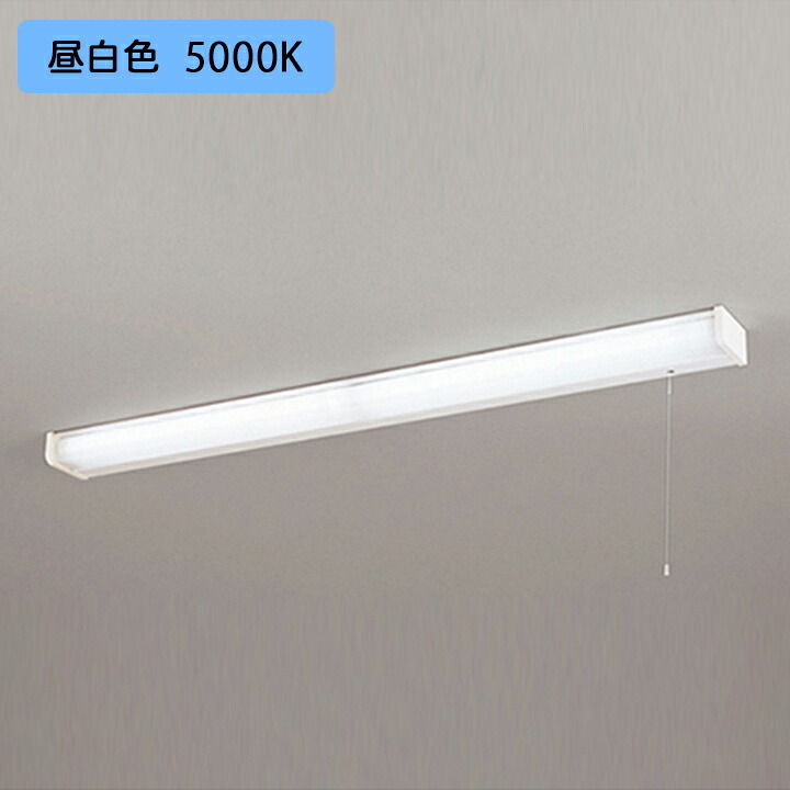 【OB555102R】オーデリック キッチンライト 点灯切替型 20W×2灯相当 直管形LED 昼白色 調光器不可 手元灯 ODELIC