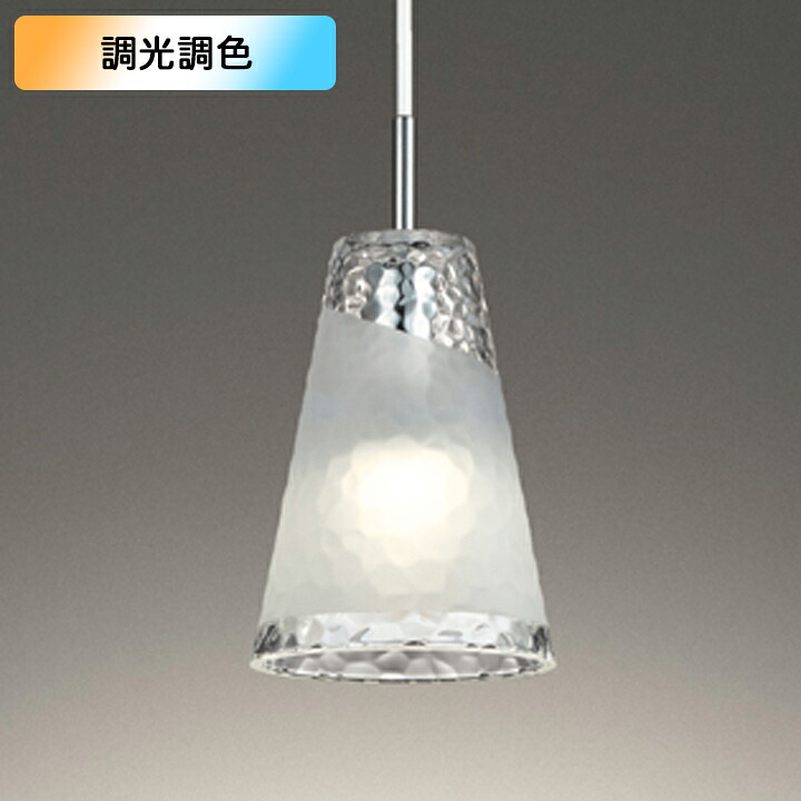【OP252543BR】オーデリック ペンダントライト 60W LED 電球色 電球色-昼光色 調色・調光器不可 コントローラー別売 ODELIC