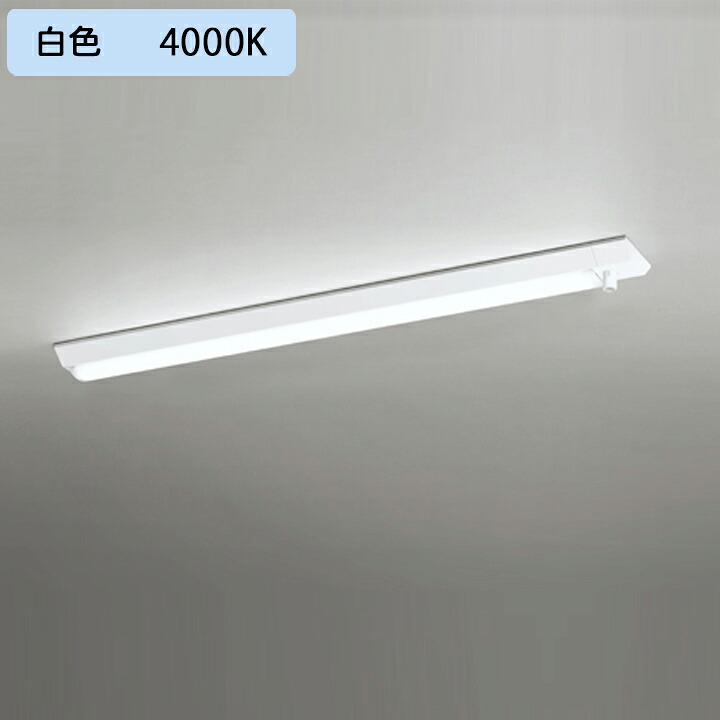 【XL501060R2C】ベースライト LEDユニット 直付 40形 人感センサー付 4000lm 40W 白色 調光器不可 ODELIC