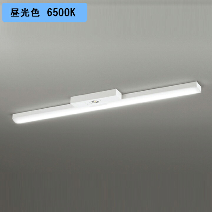 【XR506008R3A】ベースライト LEDユニット 非常用 通路誘導灯 直付 40形 トラフ型2500lm 昼光色リモコン別売 調光器不可 ODELIC
